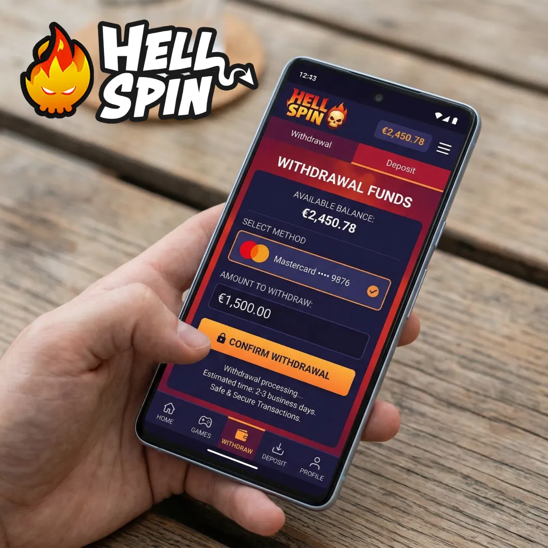 HellSpin withdrawal times